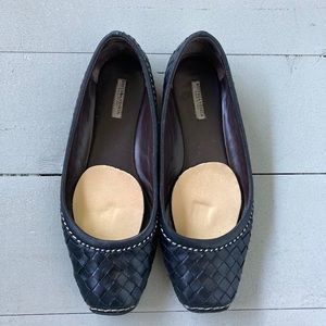 Bottega Veneta Black Flats
